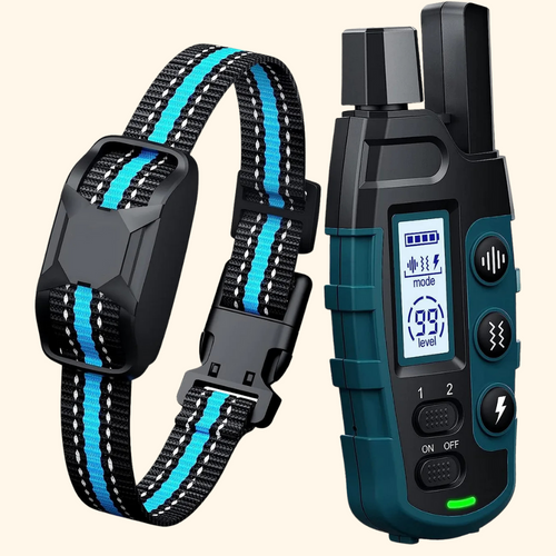 Collier de dressage pour chien, Collier anti-aboiement, Collier de dressage rechargeable