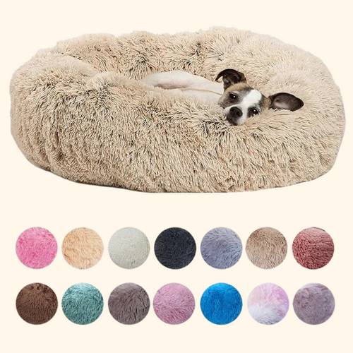 Panier pour chat en peluche, Cocon douillet pour chat, Nid moelleux pour chat