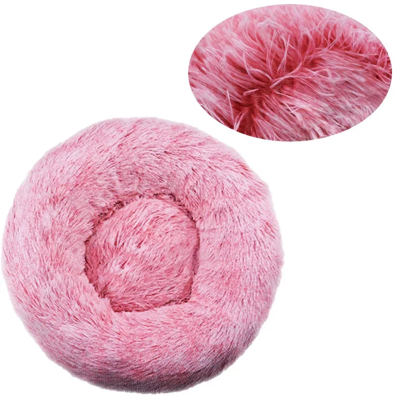 Panier pour chat en peluche, Cocon douillet pour chat, Nid moelleux pour chat
