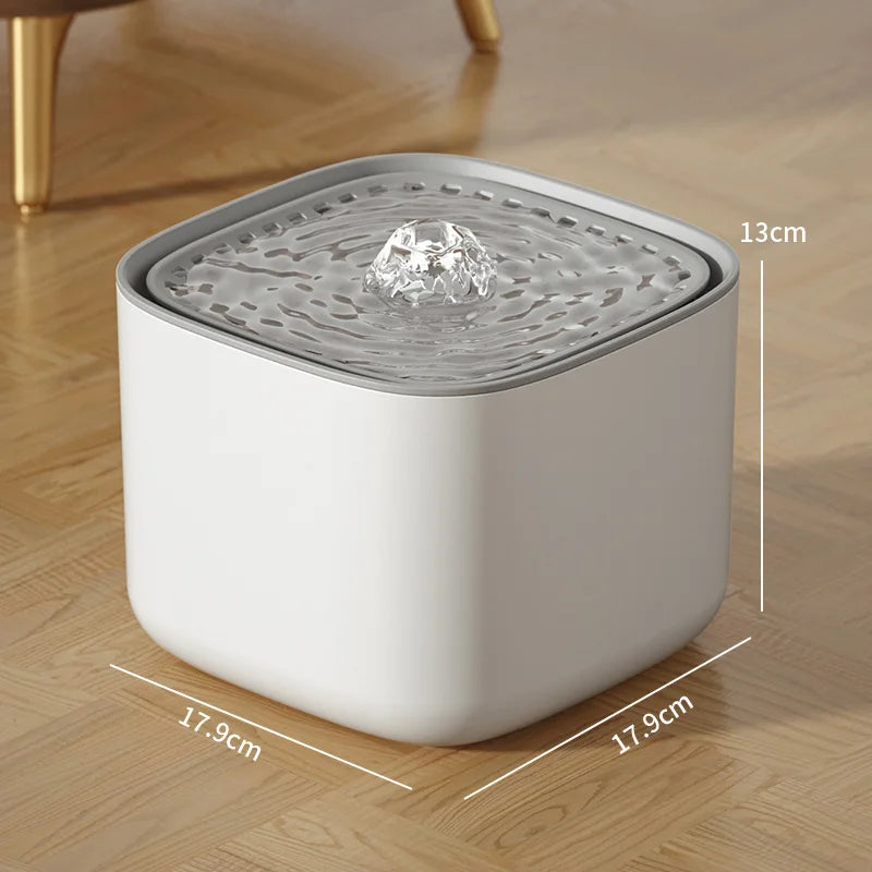 Fontaine d’eau pour chats, Abreuvoir pour chat, Fontaine à eau automatique