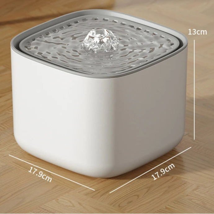 Fontaine d’eau pour chats, Abreuvoir pour chat, Fontaine à eau automatique