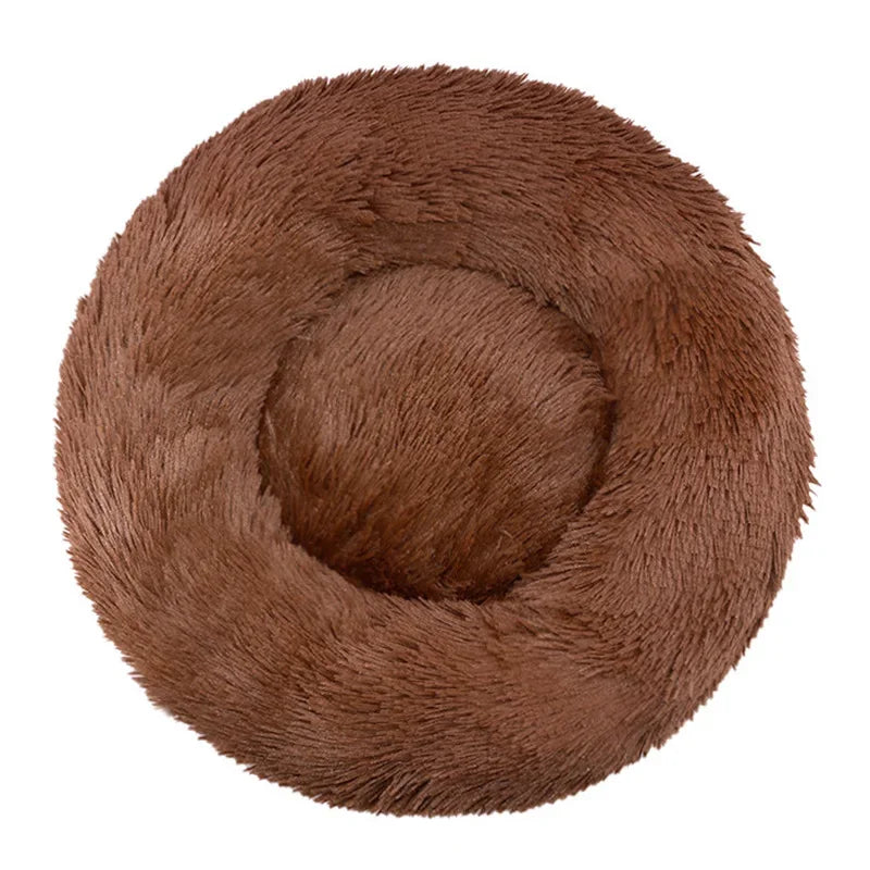 Panier pour chat en peluche, Cocon douillet pour chat, Nid moelleux pour chat