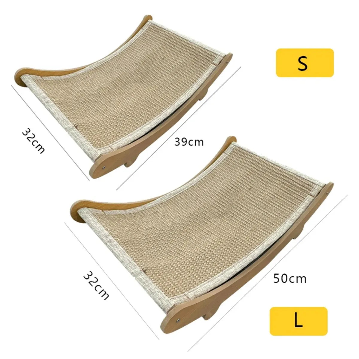 Coussinets à gratter chat, Grattoir pour chat, Accessoire griffes chat