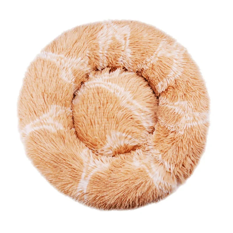 Panier pour chat en peluche, Cocon douillet pour chat, Nid moelleux pour chat