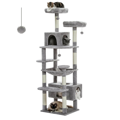 Arbre à chat, Aire de jeu pour chat, Plateau et poteaux pour chat