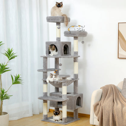 Arbre à chat, Aire de jeu pour chat, Plateau et poteaux pour chat