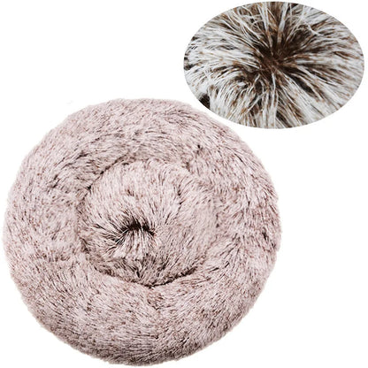 Panier pour chat en peluche, Cocon douillet pour chat, Nid moelleux pour chat